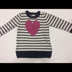 Toddler Girl Heart Sweater!